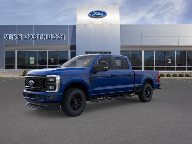 Argon Blue Metallic 2026 Ford F-250 Super Duty XL Crew Cab 4WD Pickup Truck Four-Wheel Drive Automatic