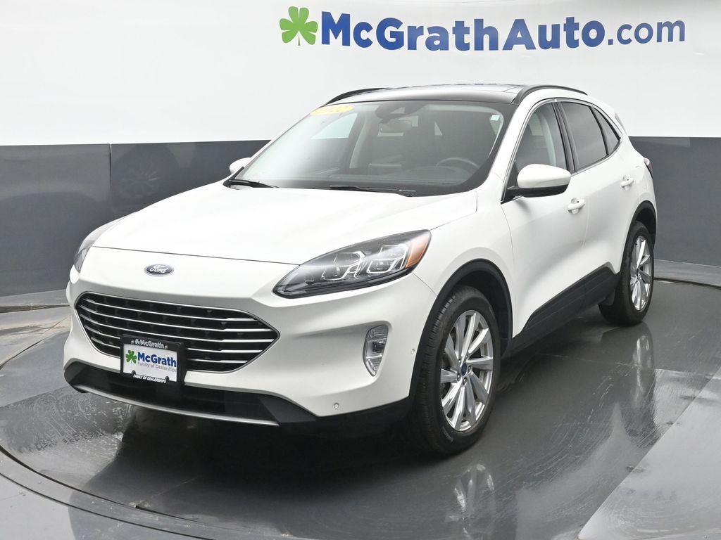 Certified Used 2022 White Ford Titanium image 18