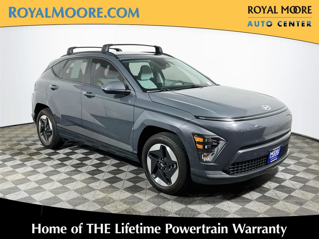 Ecotronic Gray Pearl 2024 Hyundai Kona Electric SUV / Crossover Front-Wheel Drive Automatic