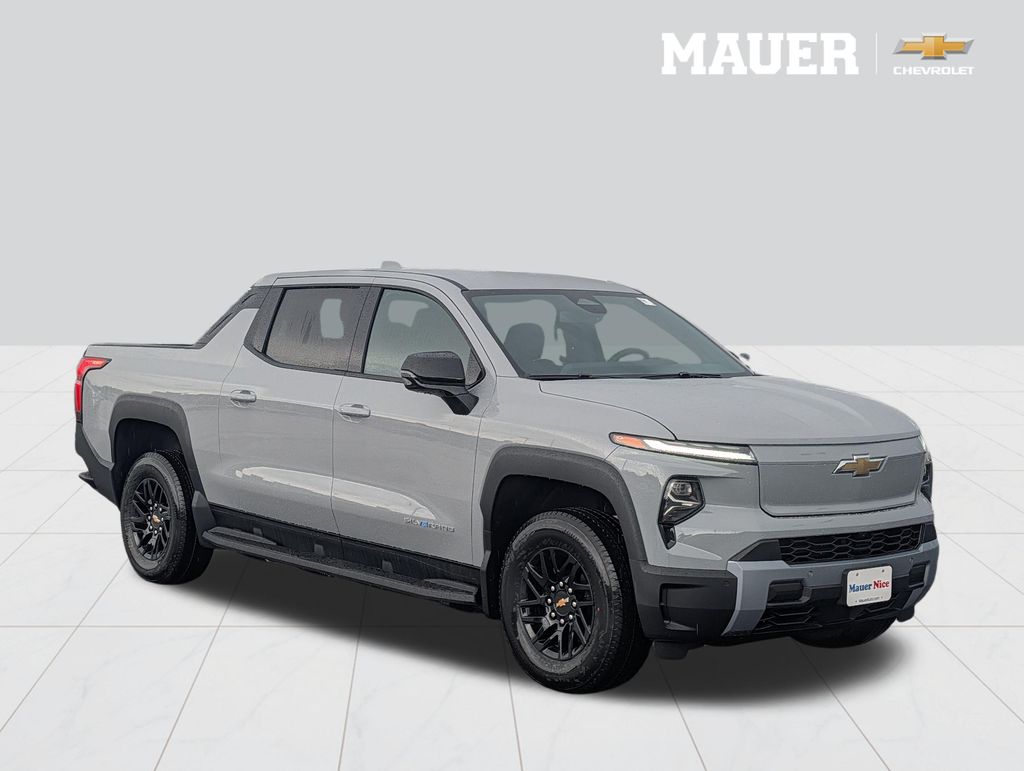 Slate Gray Metallic 2026 Chevrolet Silverado EV Pickup Truck All-Wheel Drive 1-Speed Automatic