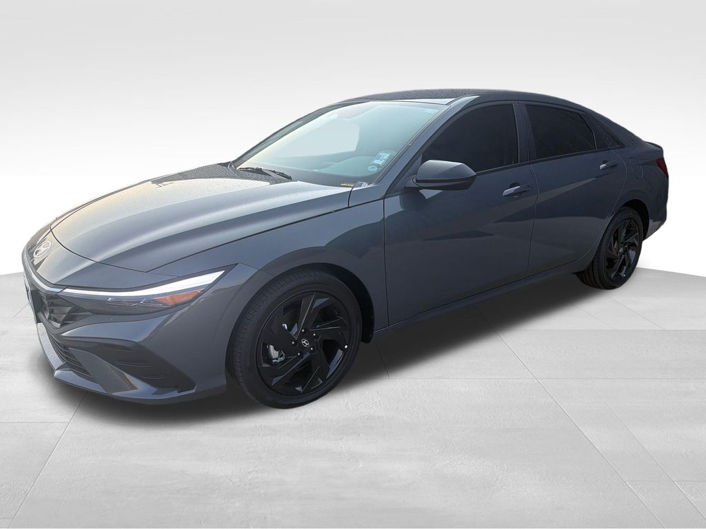 Ecotronic Gray 2026 Hyundai Elantra Sedan Front-Wheel Drive Continuously Variable Transmission