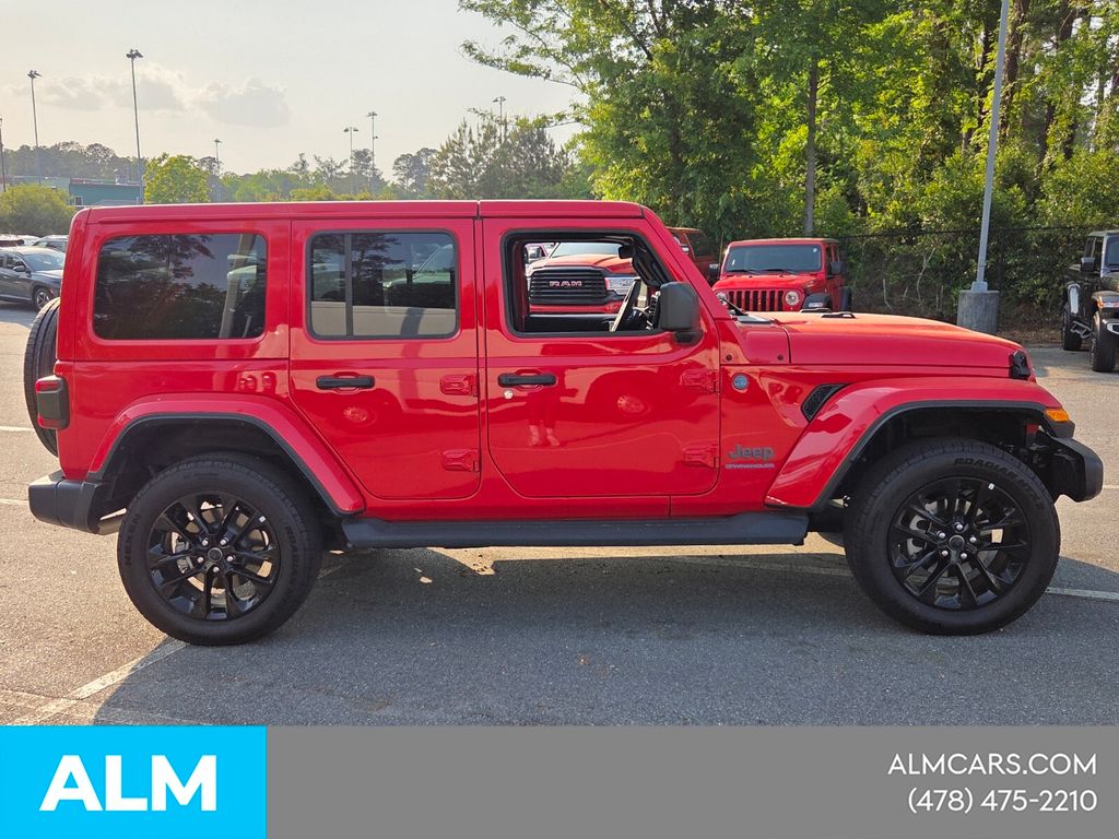 Used 2025 Red Jeep Sahara 4xe image 14