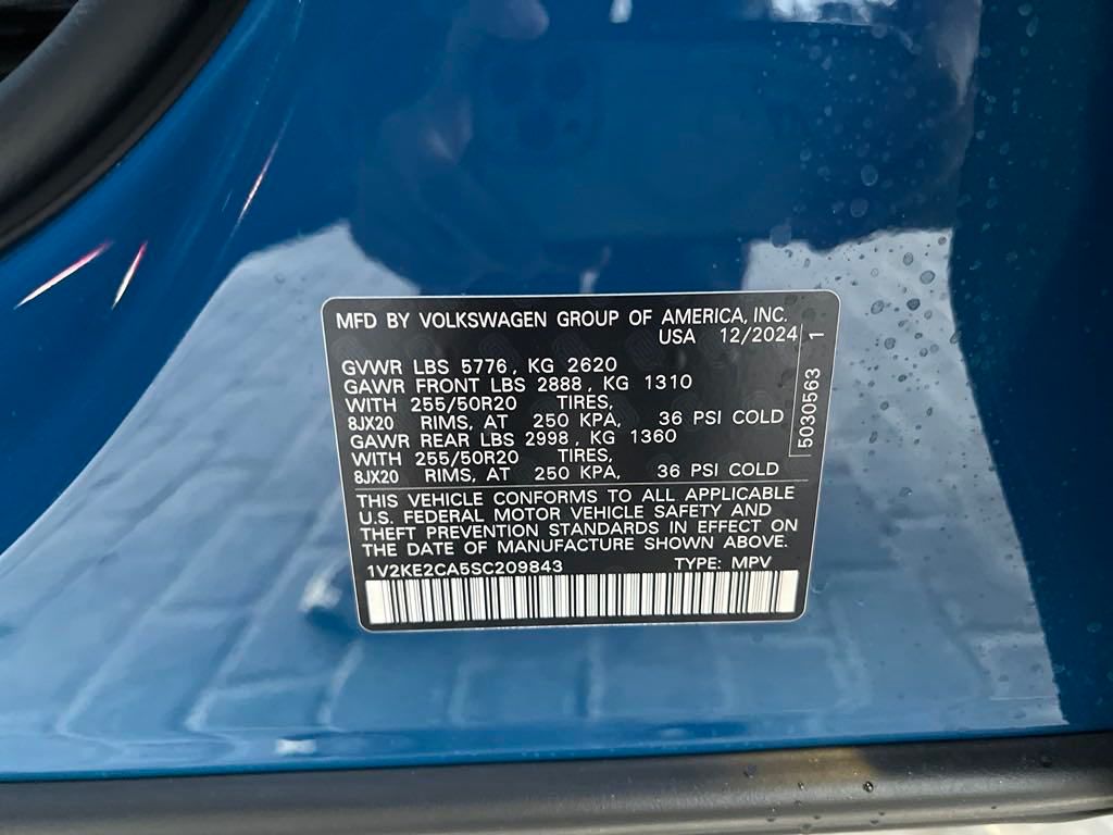 2025 Volkswagen Atlas Cross Sport 2.0T SE w/Technology photo