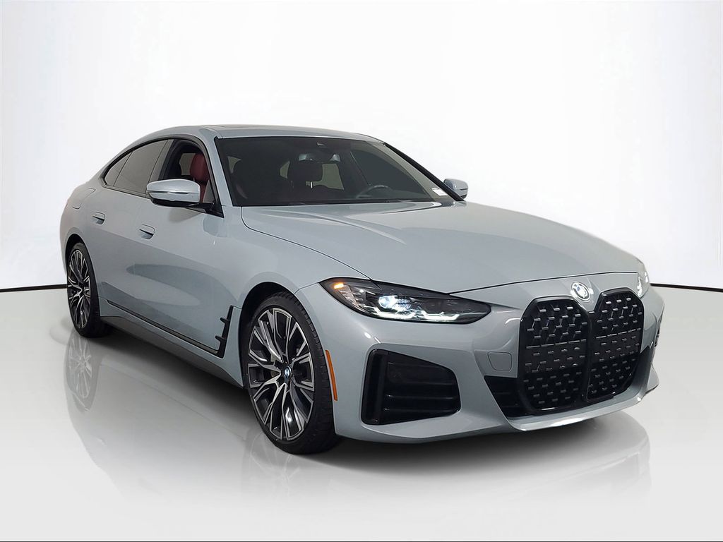 Brooklyn Gray Metallic 2022 BMW 4 Series Coupe Rear-Wheel Drive 8-Speed Automatic