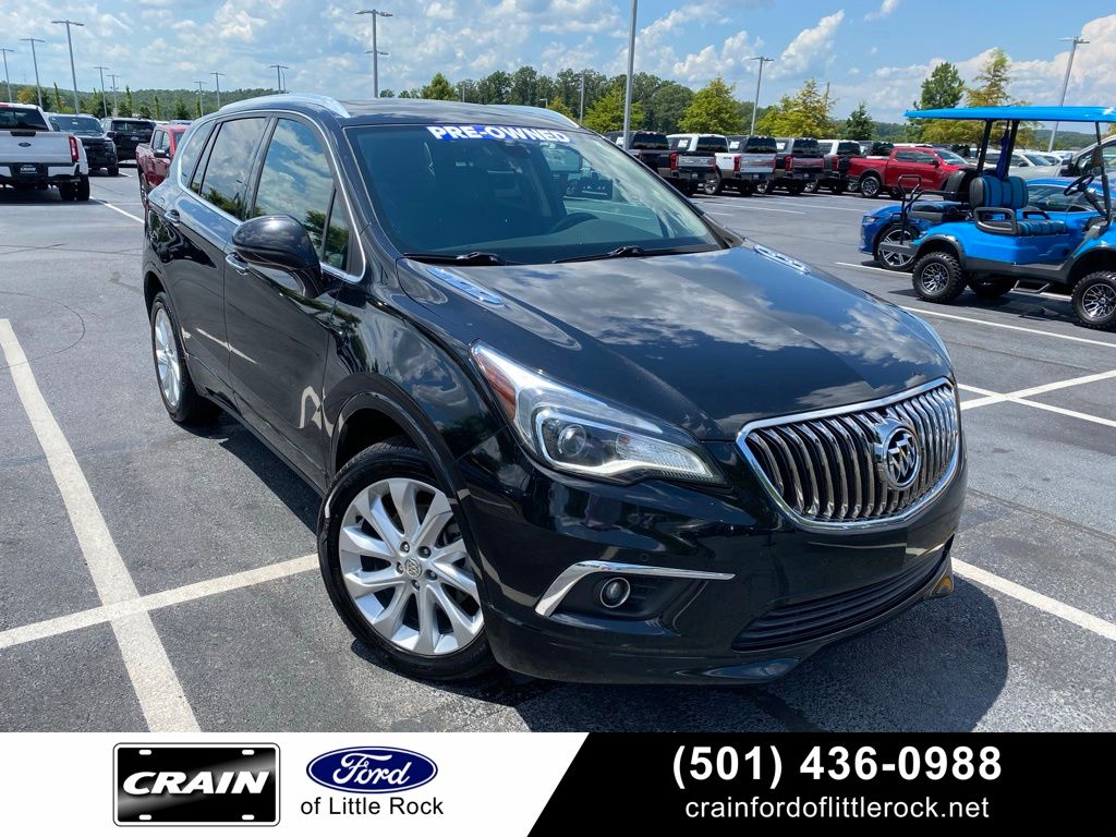 Black (Ebony Twilight Metallic) 2017 Buick Envision SUV / Crossover All-Wheel Drive 6-Speed Automatic