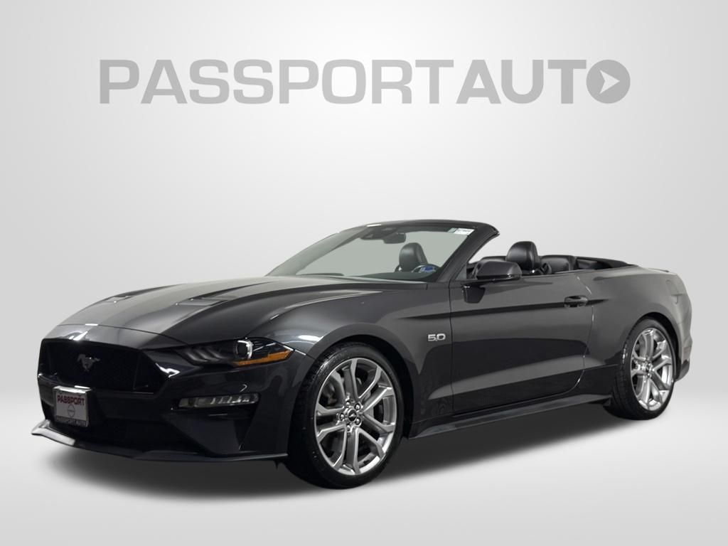 Gray Metallic 2022 Ford Mustang Convertible Rear-Wheel Drive Automatic