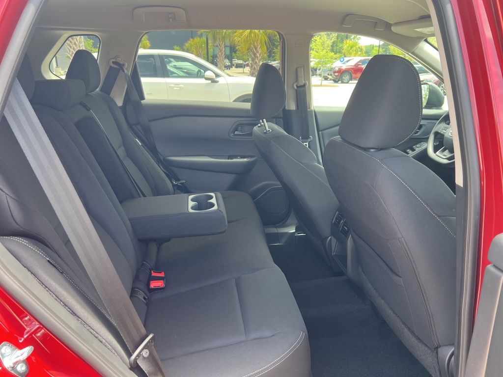 2025 Scarlet Ember Tintcoat Nissan Rogue S FWD SUV