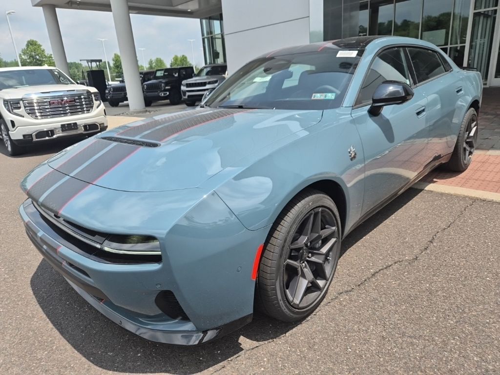 Electric Blue Pearlcoat 2026 Dodge Charger Sedan All-Wheel Drive 8-Speed Automatic