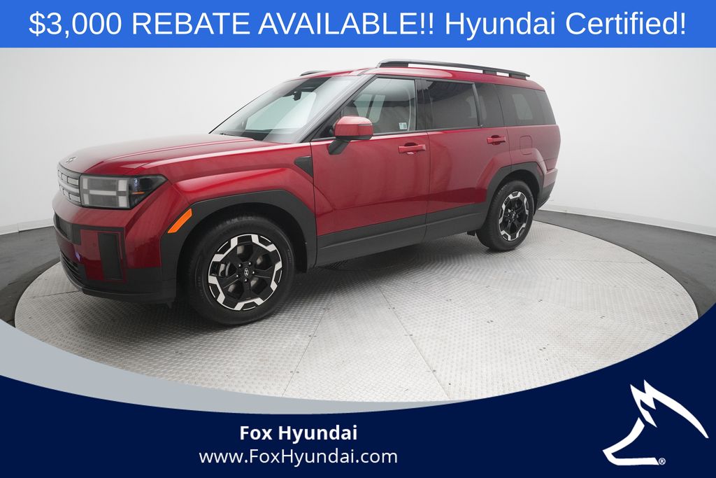 Ultimate Red 2026 Hyundai Santa Fe SUV / Crossover All-Wheel Drive 8-Speed Automatic