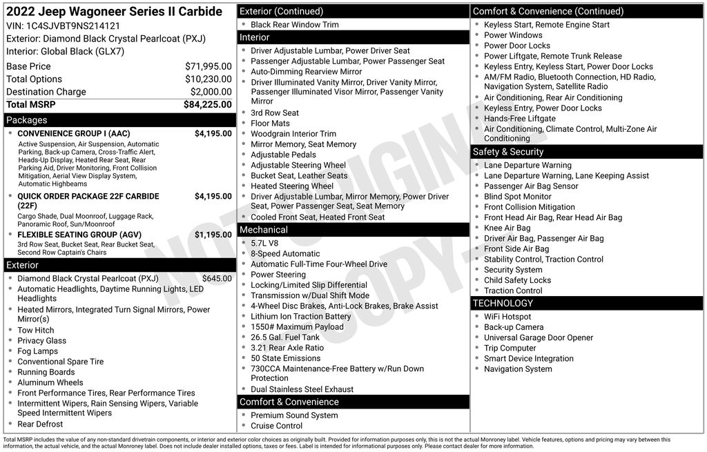 Certified Used 2022 Black Jeep Series II image 5