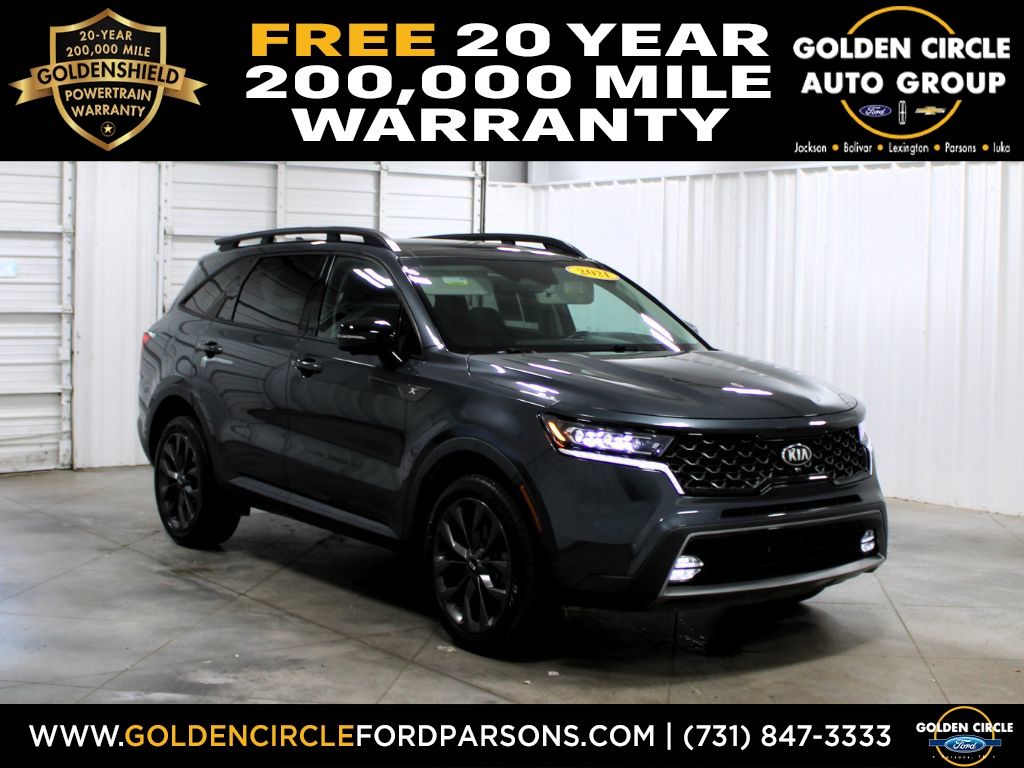 Gravity Gray 2021 Kia Sorento SX Prestige X-Line AWD SUV / Crossover All-Wheel Drive 8-Speed Dual Clutch