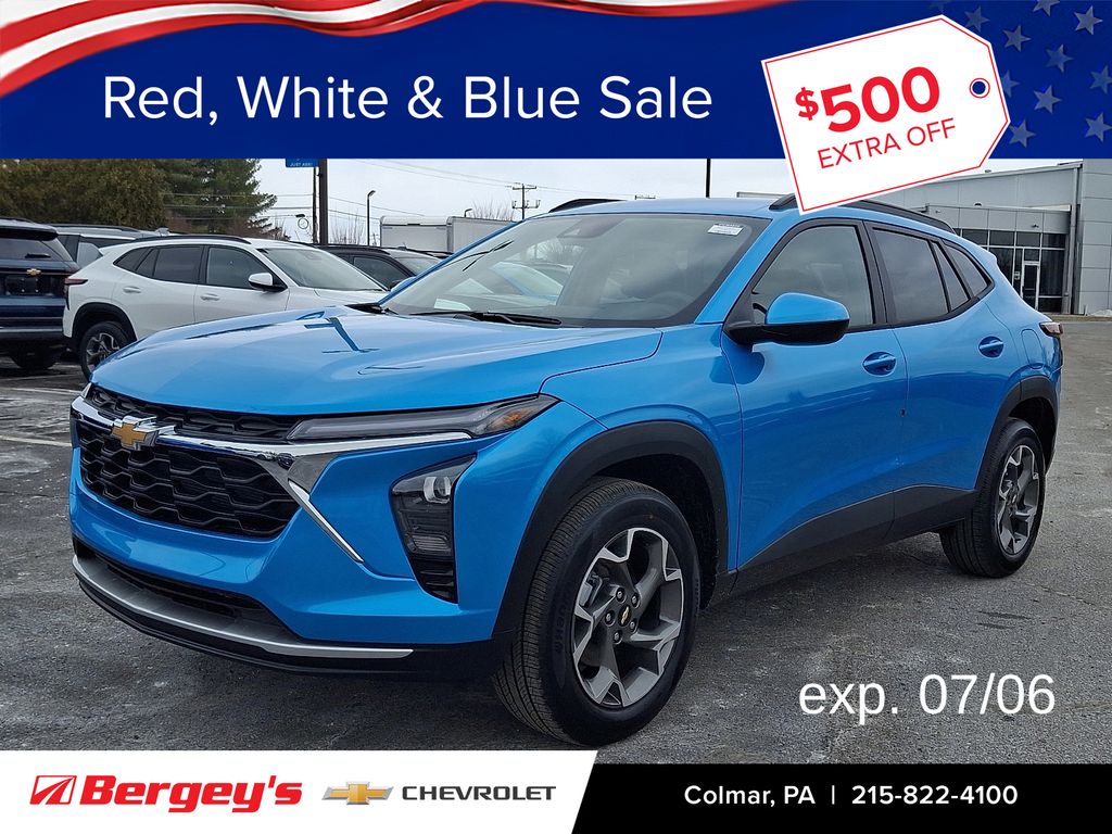 Marina Blue Metallic 2026 Chevrolet Trax SUV / Crossover Front-Wheel Drive 6-Speed Automatic