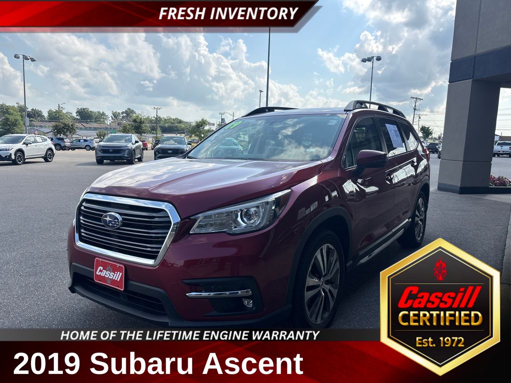 Crimson Red Pearl 2019 Subaru Ascent SUV / Crossover All-Wheel Drive Continuously Variable Transmission
