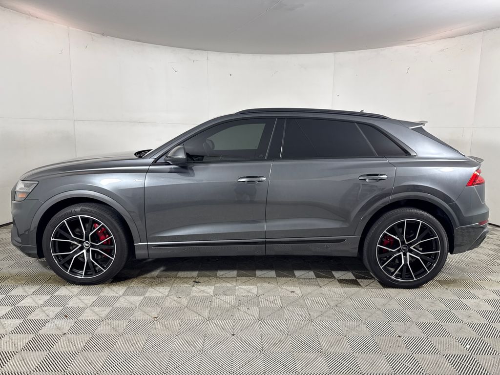Used 2021 Gray Audi 55 Prestige image 8