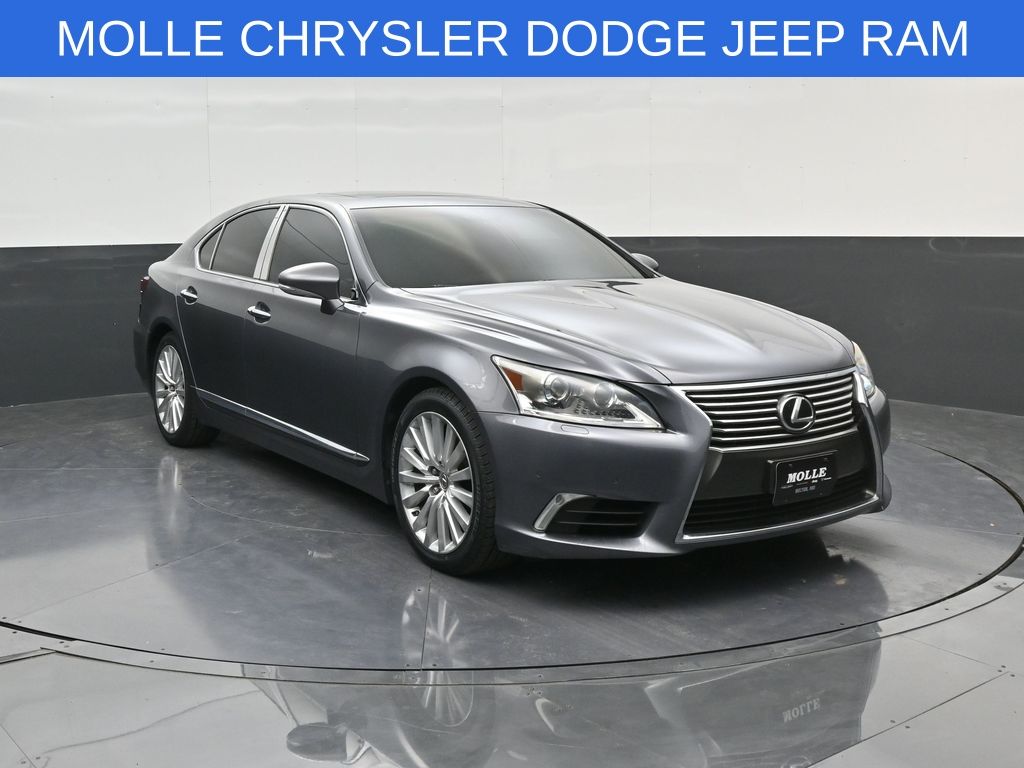Gray Pearl 2017 Lexus LS Sedan All-Wheel Drive 8-Speed Automatic