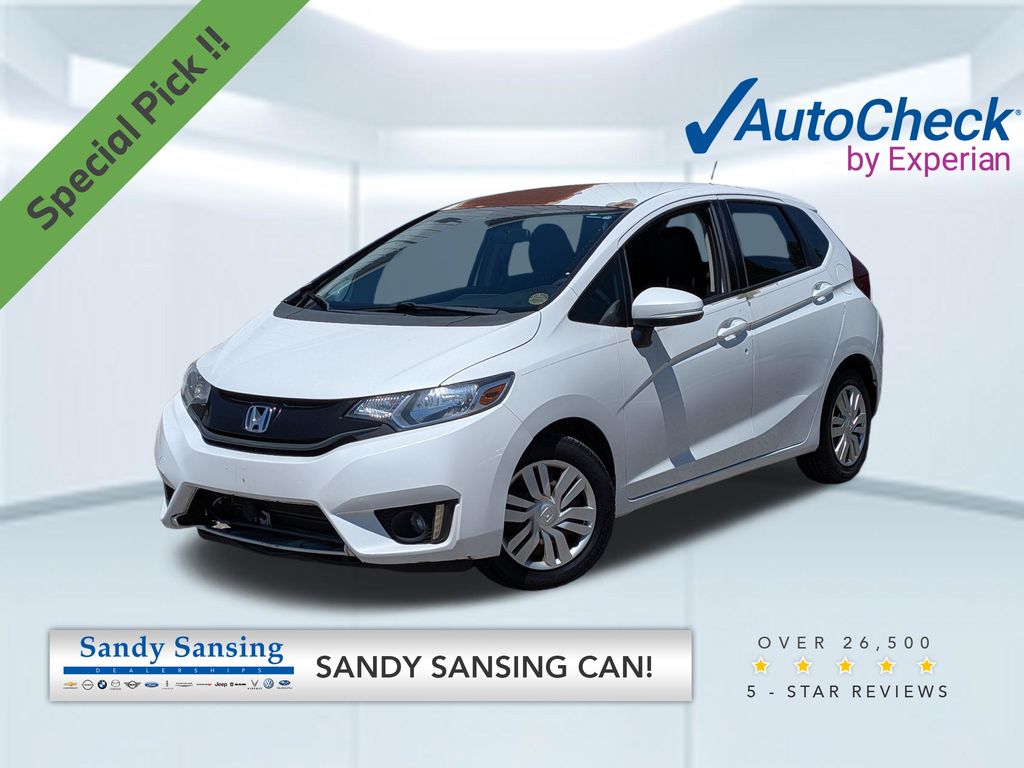 White Orchid Pearl 2017 Honda Fit LX Hatchback Front-Wheel Drive Continuously Variable Transmission