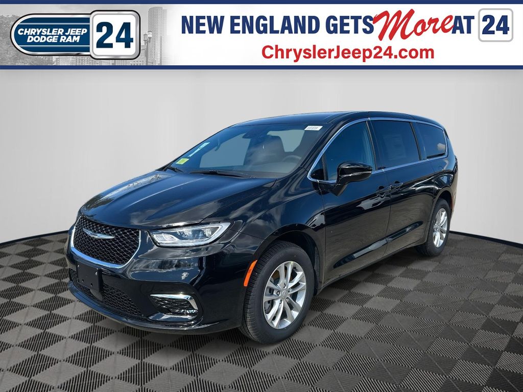 Diamond Black Crystal Pearlcoat 2026 Chrysler Pacifica Select AWD Minivan All-Wheel Drive 9-Speed Automatic