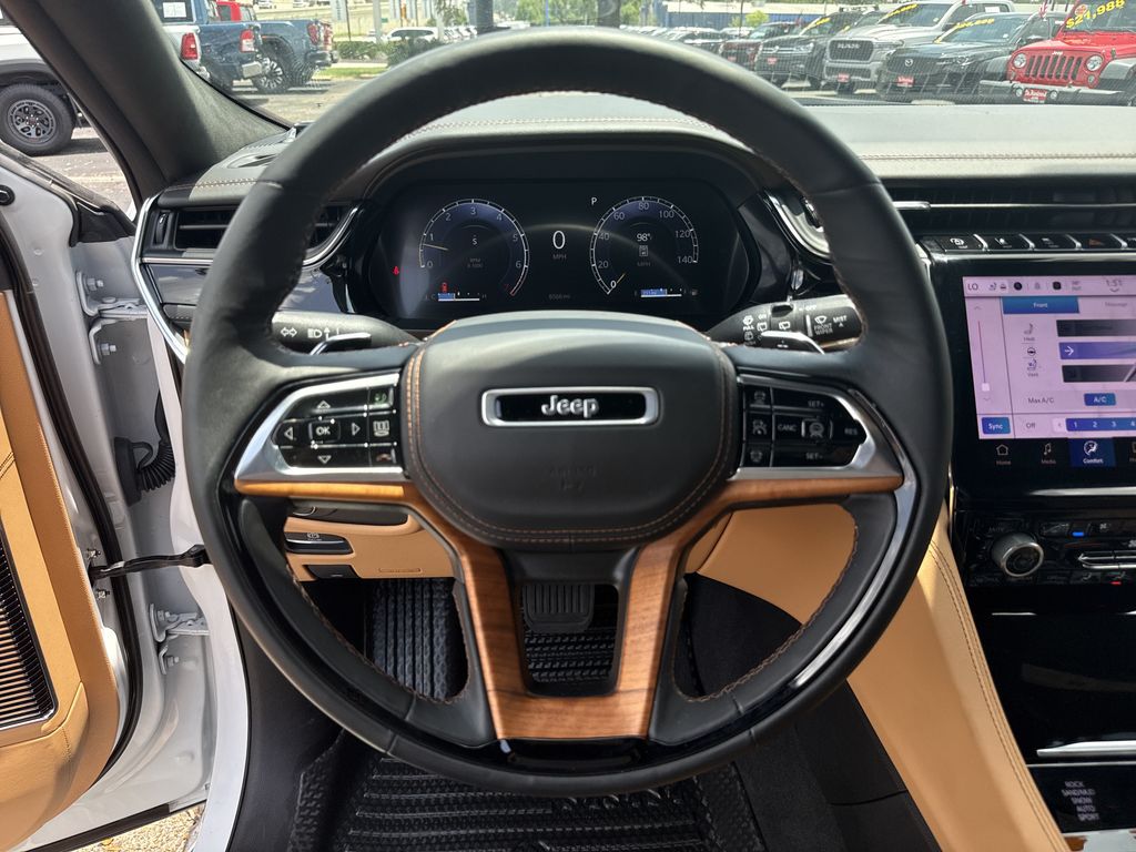 2025 Jeep Grand Cherokee Summit Reserve White at Victoria Chrysler Dodge Jeep Ram