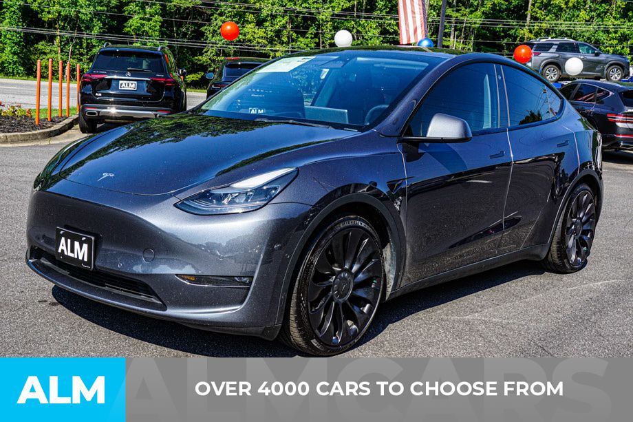 Used 2022 Tesla Model Y Performance with VIN 7SAYGDEF7NF453255 for sale in Union City, GA