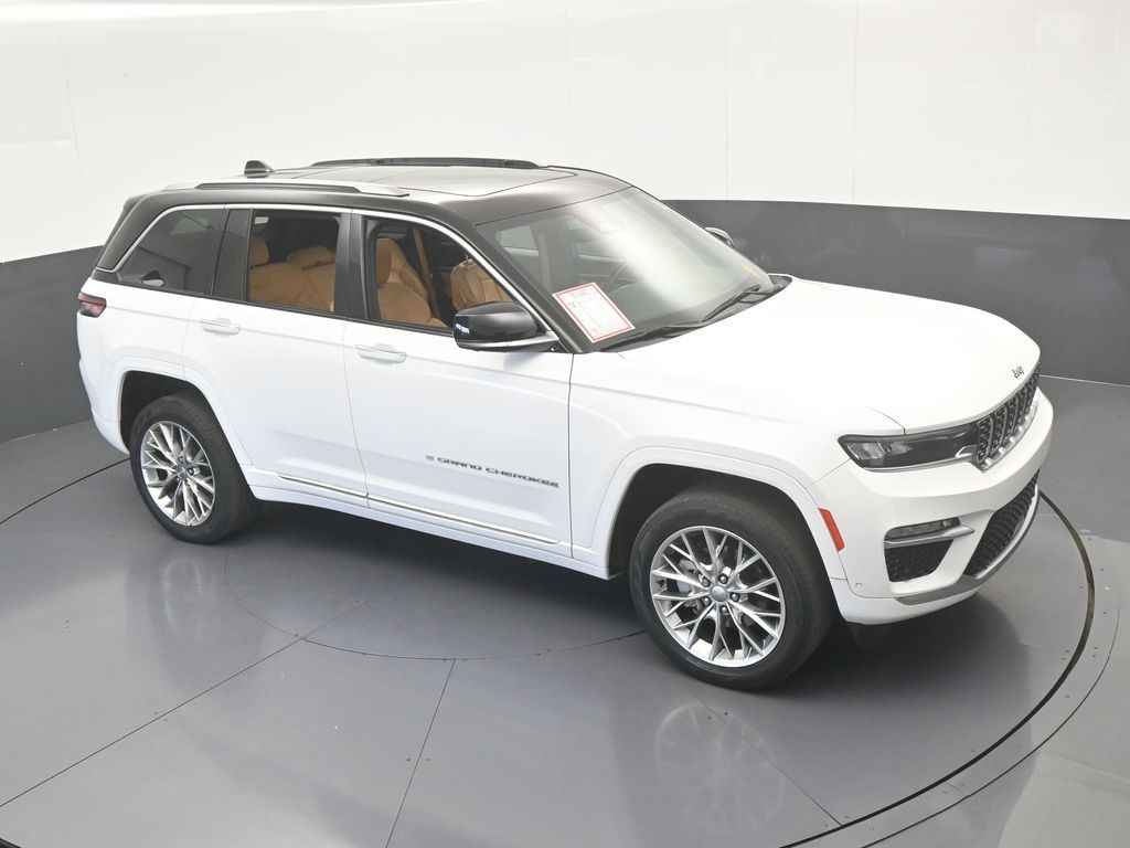 Used 2022 Bright White Clearcoat Jeep Summit image 65