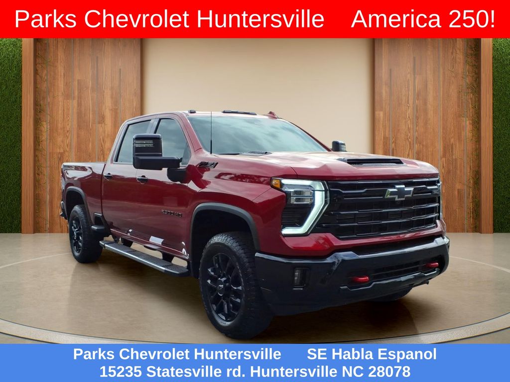 Radiant Red 2026 Chevrolet Silverado 2500HD Pickup Truck Four-Wheel Drive Automatic