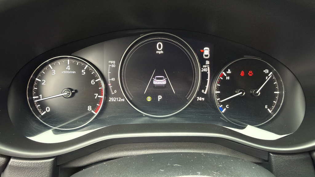 2024 Mazda CX-30 2.5 S Carbon Edition Gray at Bob Ruth Ford