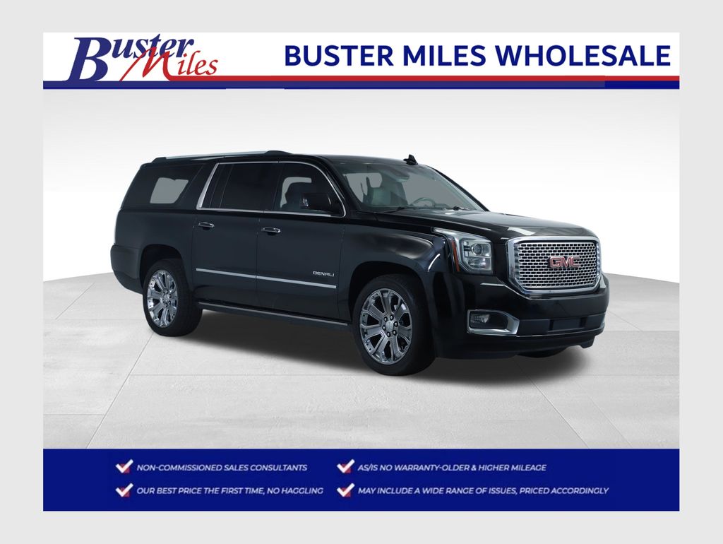 Onyx Black 2015 GMC Yukon XL SUV / Crossover 4X2 8-Speed Automatic