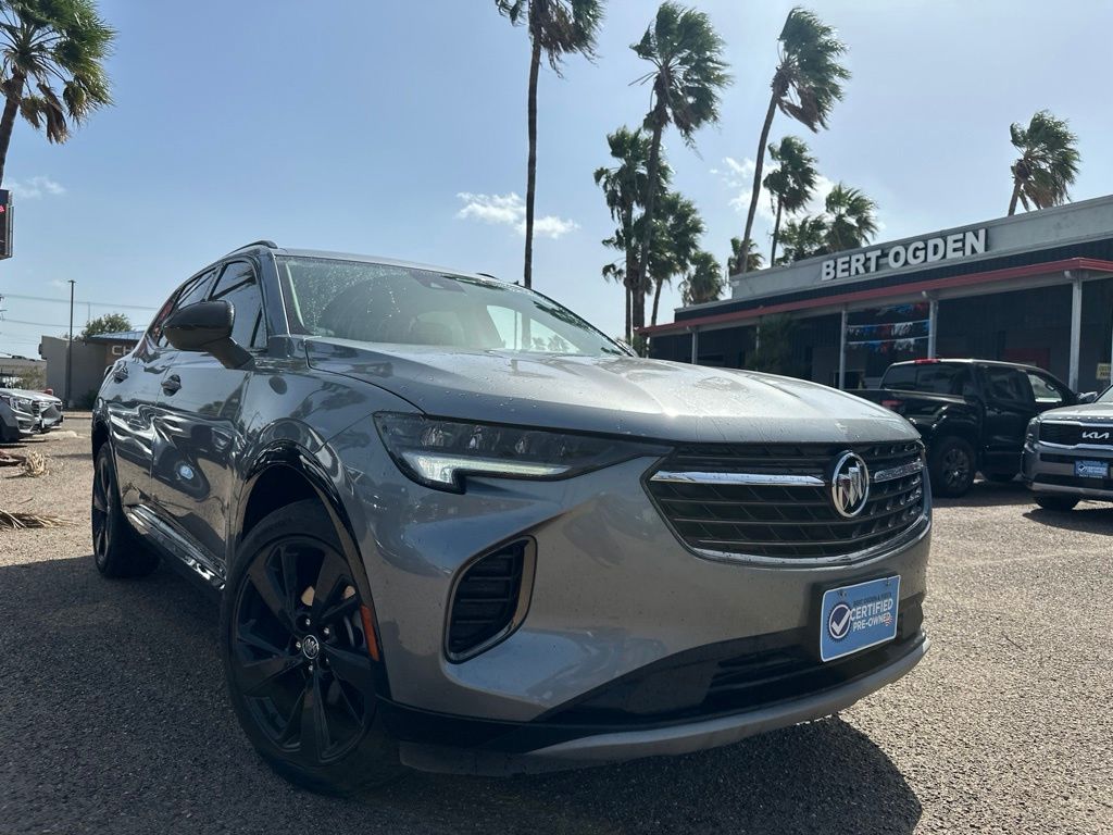 Moonstone Gray Metallic 2023 Buick Envision SUV / Crossover All-Wheel Drive 9-Speed Automatic