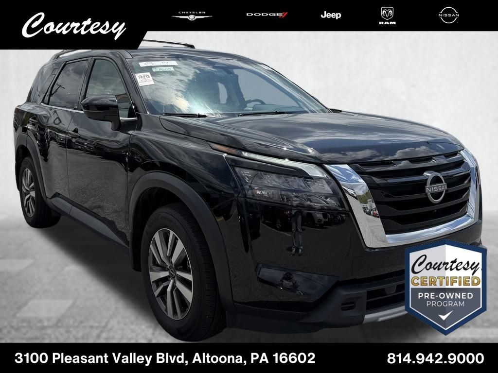 Super Black 2025 Nissan Pathfinder SUV / Crossover All-Wheel Drive 9-Speed Automatic