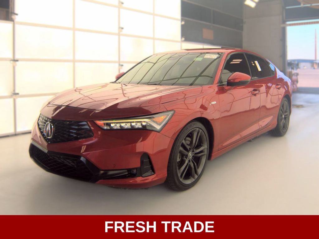 Performance Red Pearl 2025 Acura Integra Hatchback Front-Wheel Drive Continuously Variable Transmission