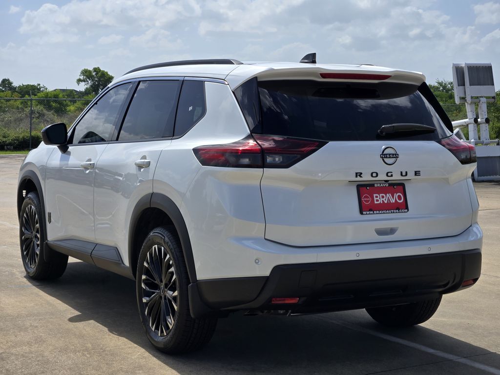 2026 Nissan Rogue Dark Armor White at Bravo Nissan