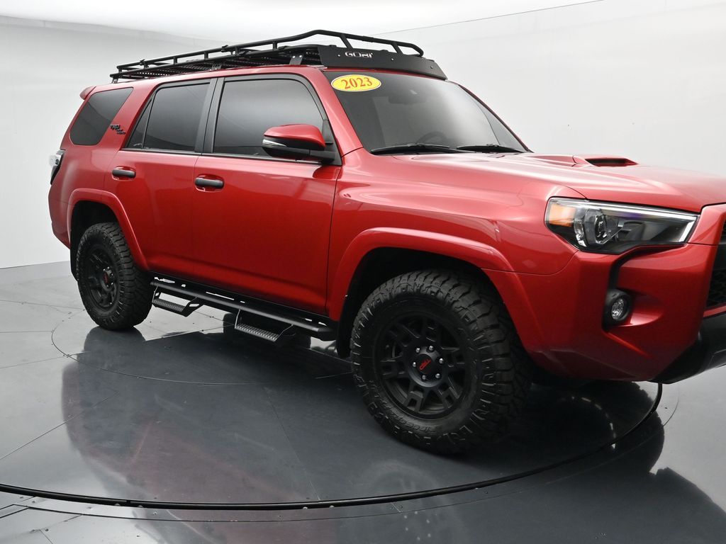 Used 2023 Red Toyota TRD Off-Road Premium image 2