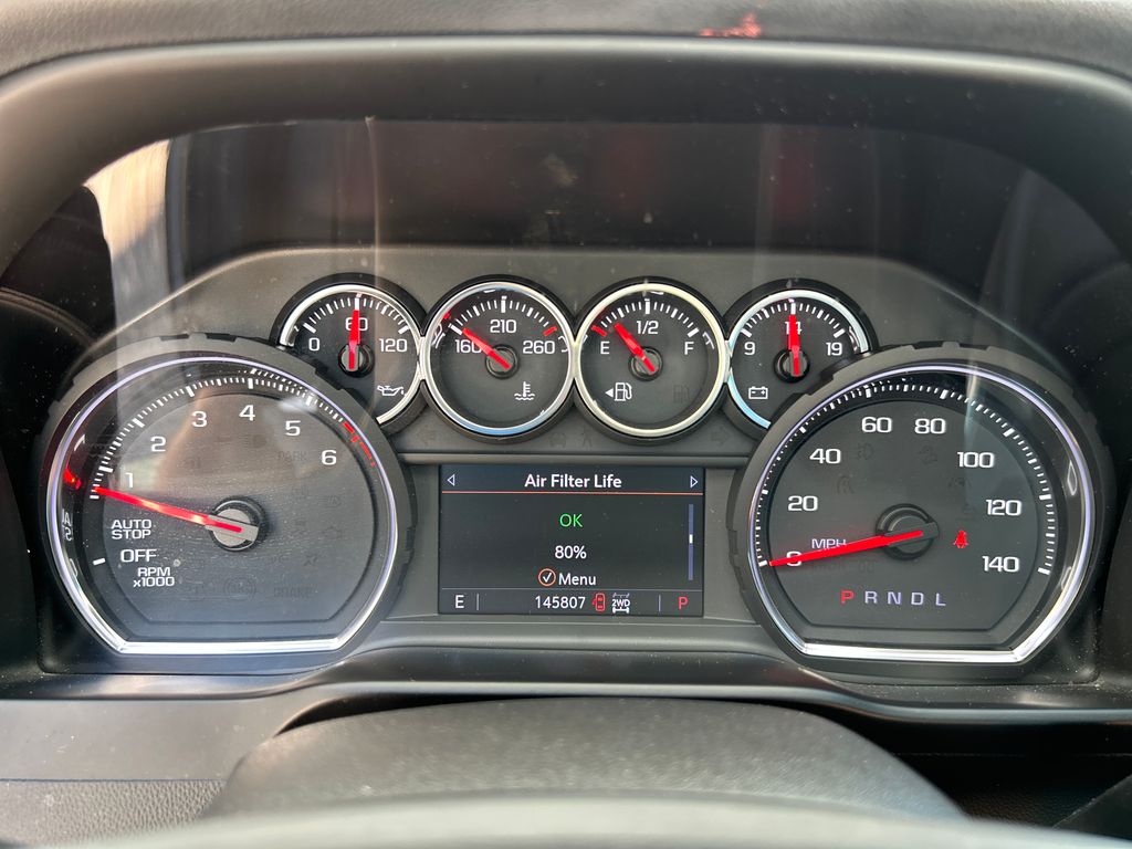 2019 Summit White Chevrolet Silverado 1500 RST 4X4 Truck