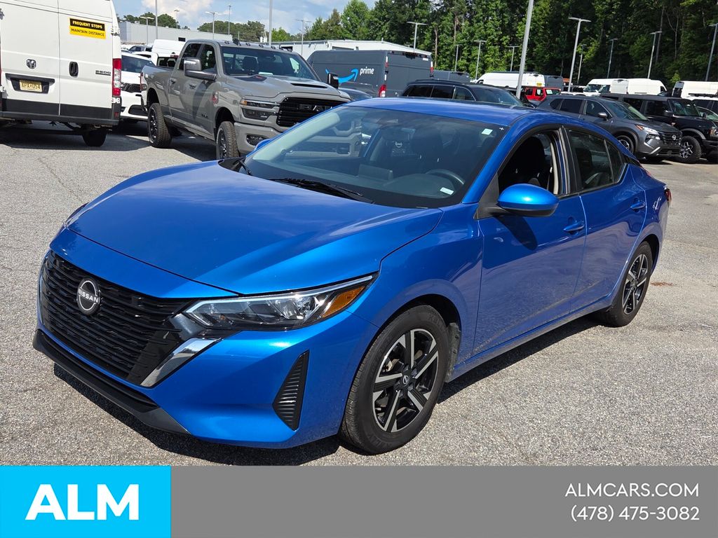 Used 2024 Blue Nissan SV image 4