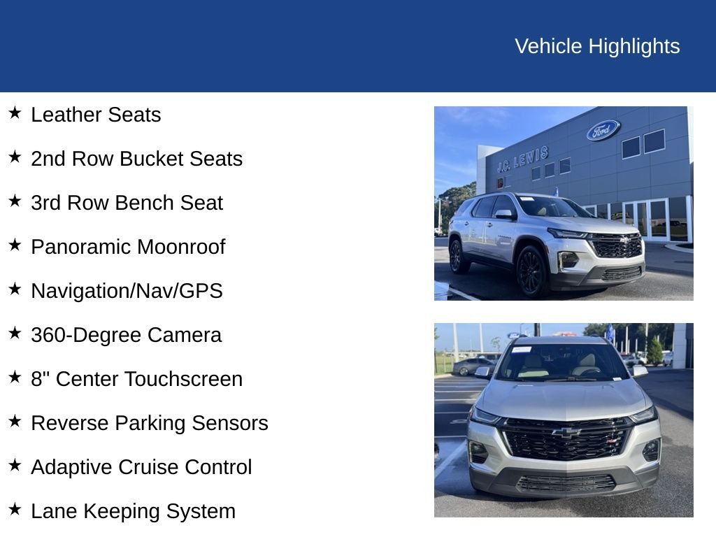 2022 Chevrolet Traverse AWD RS