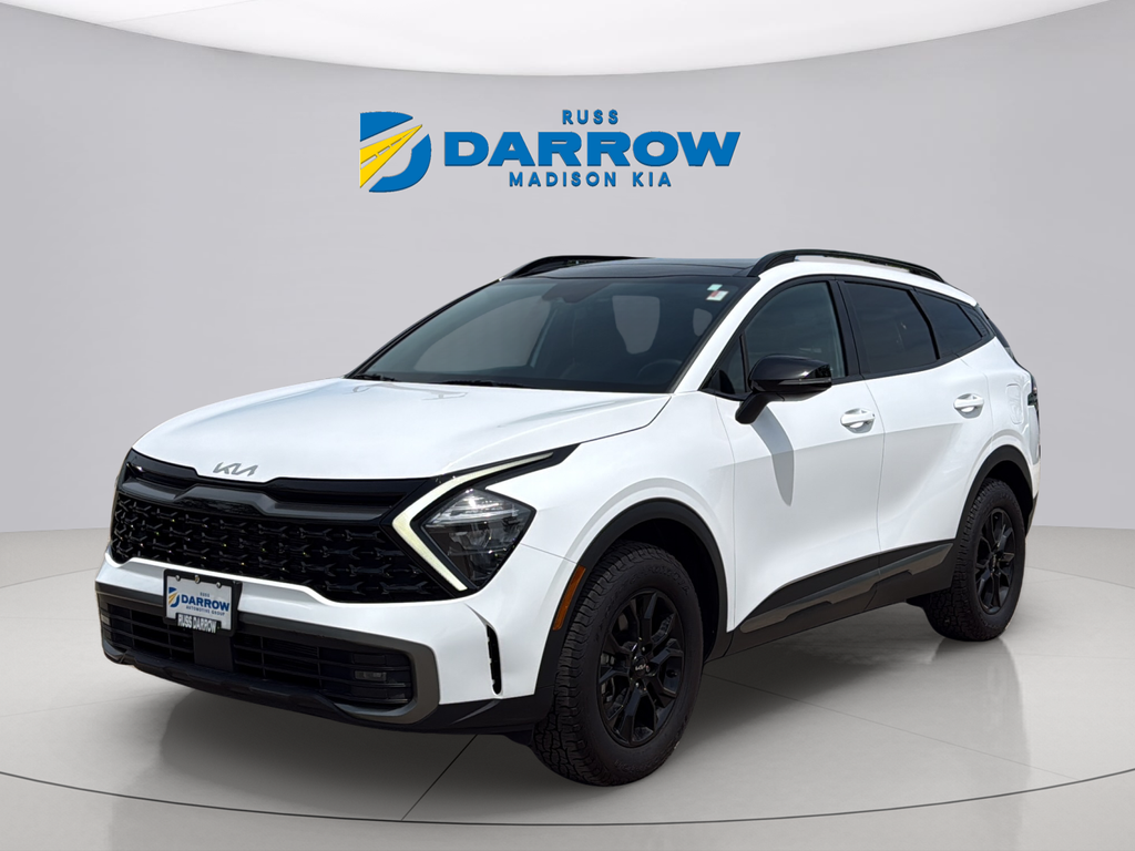 Glacial White Pearl 2023 Kia Sportage SUV / Crossover All-Wheel Drive 8-Speed Automatic