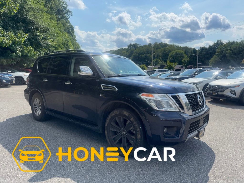 Hermosa Blue Pearl 2020 Nissan Armada SUV / Crossover Four-Wheel Drive 7-Speed Automatic