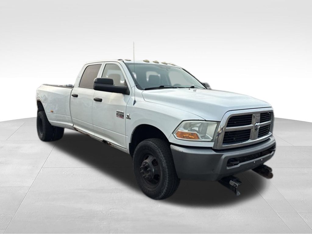 Bright White Clearcoat 2011 RAM 3500 Van Four-Wheel Drive 6-Speed Automatic
