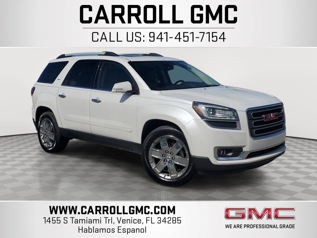 White Frost Tricoat 2017 GMC Acadia Limited FWD SUV / Crossover Front-Wheel Drive 6-Speed Automatic