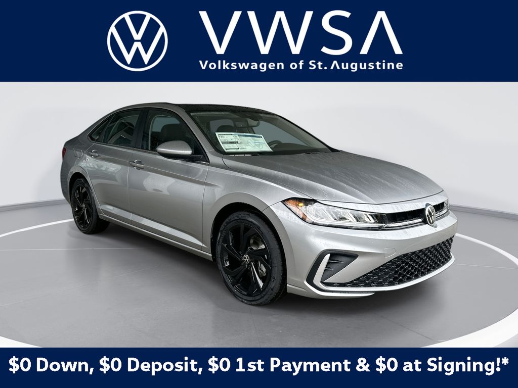 Pyrite Silver Metallic 2026 Volkswagen Jetta Sedan Front-Wheel Drive 8-Speed Automatic