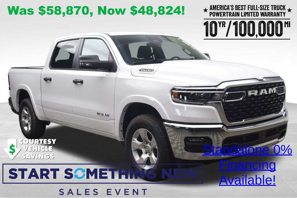 new 2026 Ram 1500 car, priced at $48,824