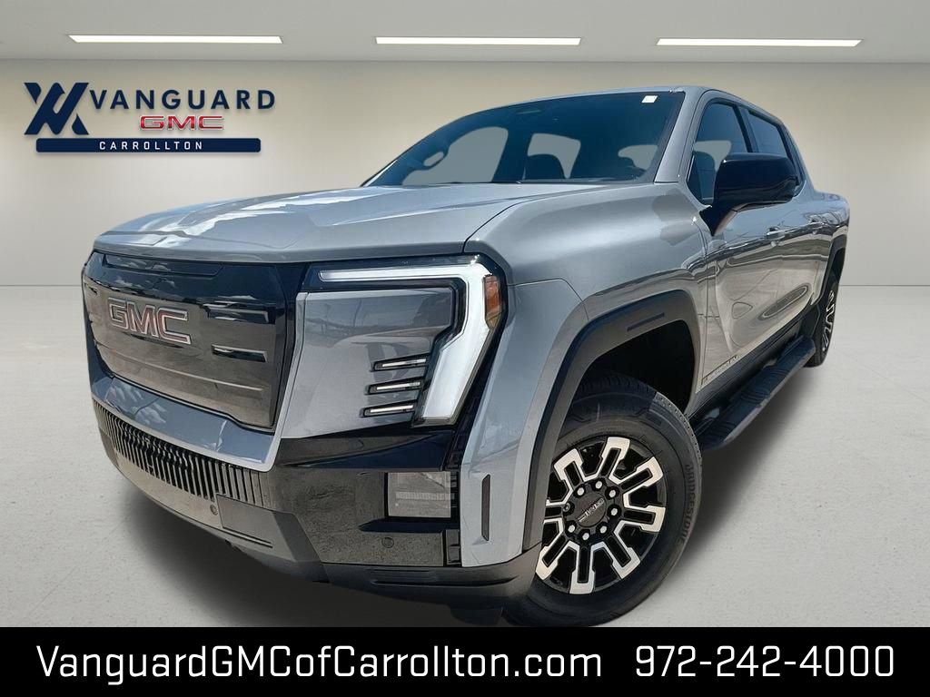Thunderstorm Gray 2026 GMC Sierra EV Pickup Truck All-Wheel Drive 1-Speed Automatic