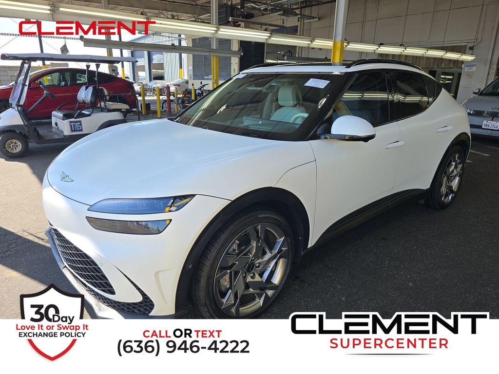 Alta White 2023 Genesis GV60 Performance AWD SUV / Crossover All-Wheel Drive 1-Speed Automatic