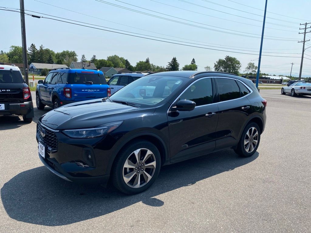 Black 2024 Ford Escape SUV / Crossover All-Wheel Drive 8-Speed Automatic