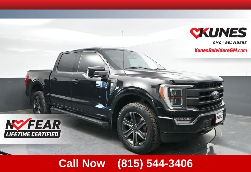 Black Metallic 2022 Ford F-150 Pickup Truck Four-Wheel Drive Automatic