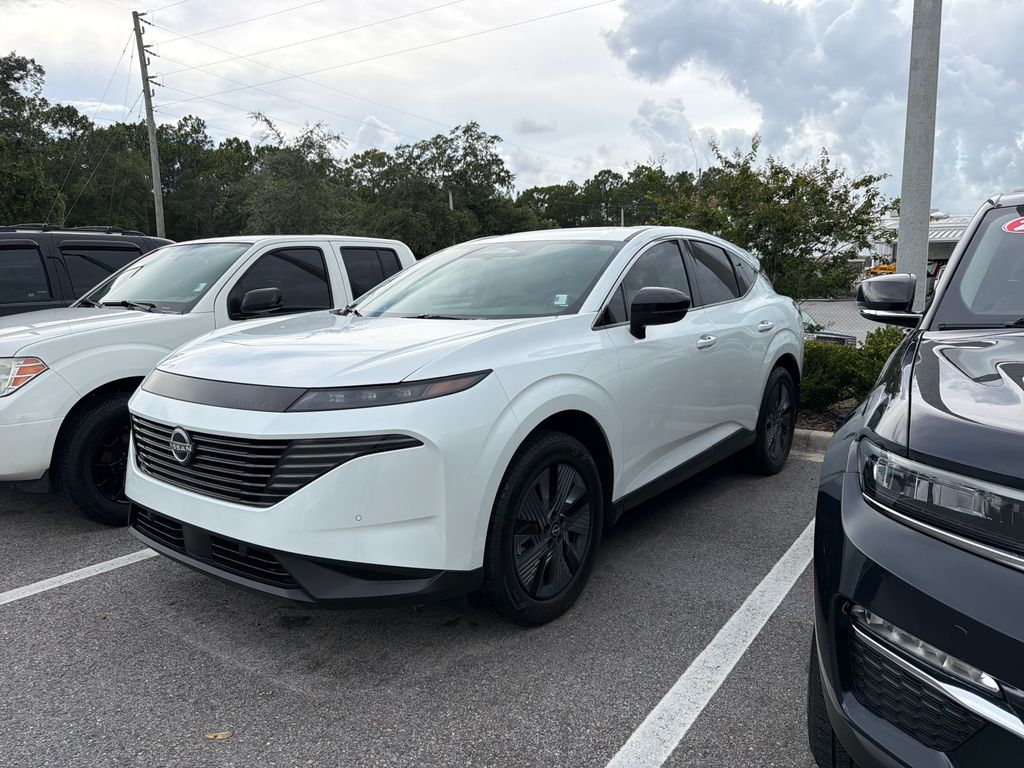 Everest White Pearl Tricoat 2025 Nissan Murano SUV / Crossover All-Wheel Drive 9-Speed Automatic