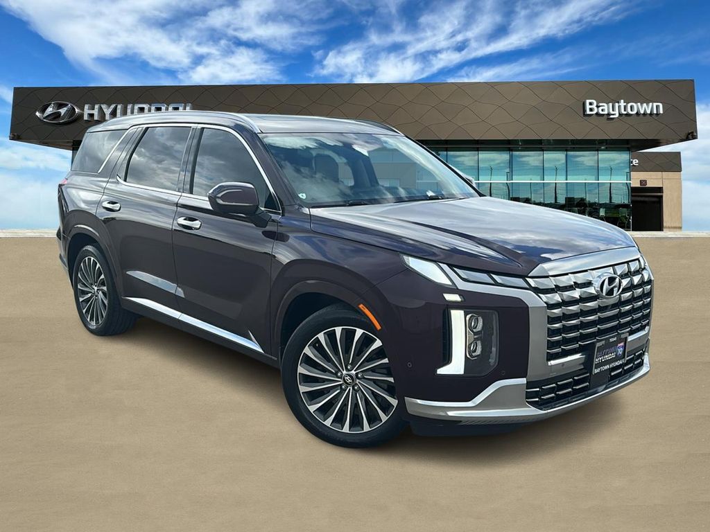 2024 Hyundai Palisade Calligraphy Red at Don McGill Toyota