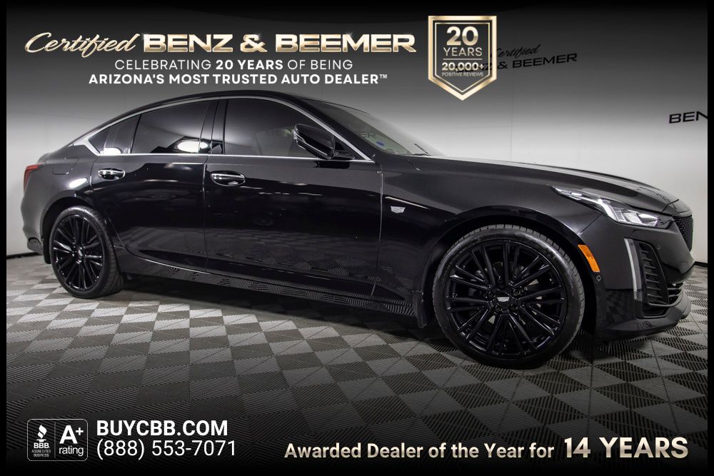Black Raven 2024 Cadillac CT5 Sedan All-Wheel Drive Automatic