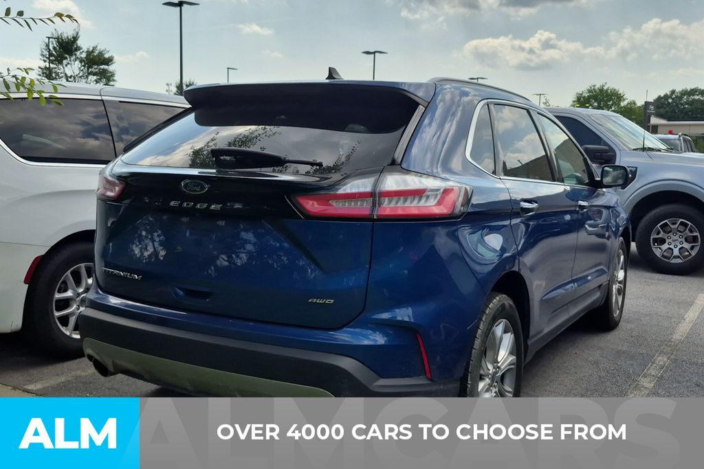 Used 2022 Ford Edge Titanium with VIN 2FMPK4K97NBA83505 for sale in Florence, SC