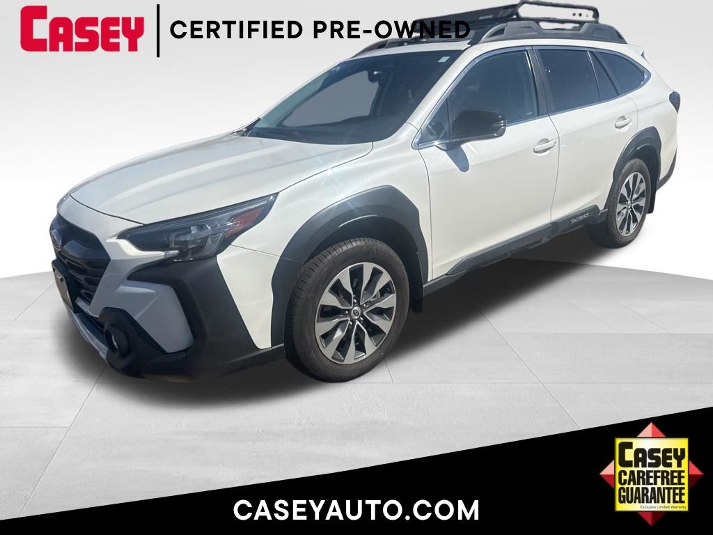 Crystal White Pearl 2024 Subaru Outback Limited AWD SUV / Crossover All-Wheel Drive Continuously Variable Transmission